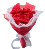 Red Pipecleaner Flower Bouquet