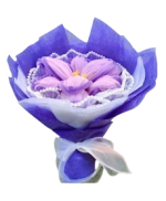 Purple Pipecleaner Flower Bouquet